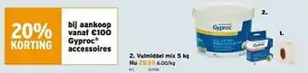 GAMMA Vulmiddel mix aanbieding
