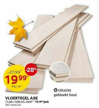Brico Vloertegel axe aanbieding