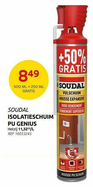Isolatieschuim pu genius