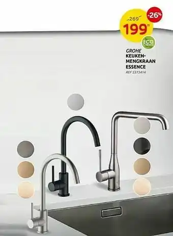 Grohe keukenmengkraan essence