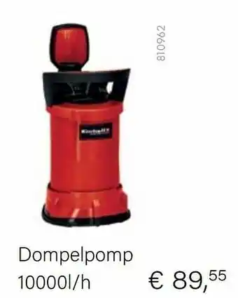 Multi bazar Einhell dompelpomp aanbieding