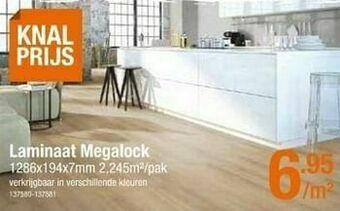 Cevo Laminaat megalock aanbieding