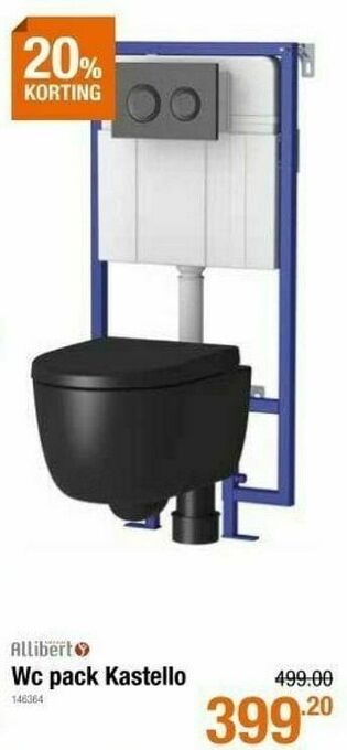 Cevo Wc pack kastello aanbieding