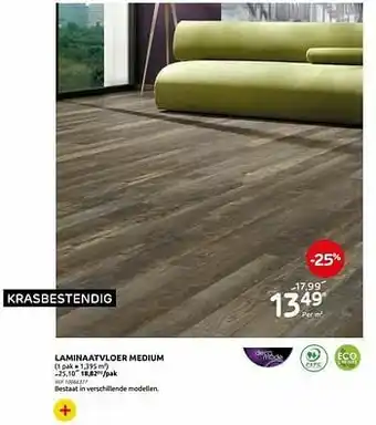 BricoPlanit Laminaatvloer medium aanbieding