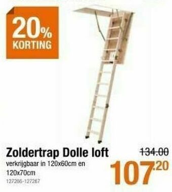 Cevo Zoldertrap dolle loft aanbieding