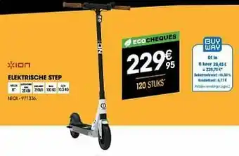 Ion elektrische step neox