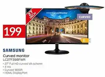 Selexion Samsung curved monitor lc27f398fwr aanbieding
