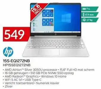 Selexion Hp 15s-eq1272nb aanbieding