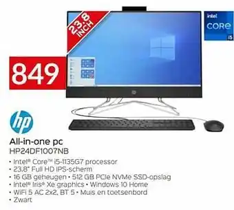Hp all-in-one pc hp24df1007nb