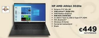 CompuDeals Hp amd athlon 3020e aanbieding