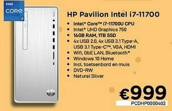 Hp pavilion intel i7-11700