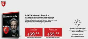 CompuDeals Gdata internet security aanbieding