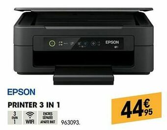 Electro Depot Epson printer 3 in 1 aanbieding