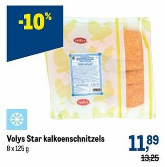 Makro Volys star kalkoenschnitzels aanbieding