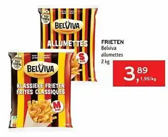 Alvo Frieten belviva allumettes aanbieding