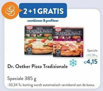 OKay Dr. oetker pizza tradizionale speciale aanbieding