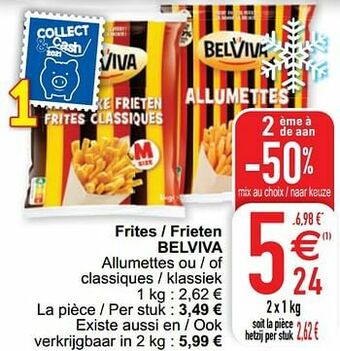 Cora Frites - frieten belviva aanbieding