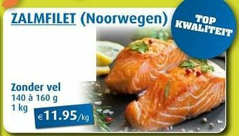 Aronde Zalmfilet zonder vel aanbieding