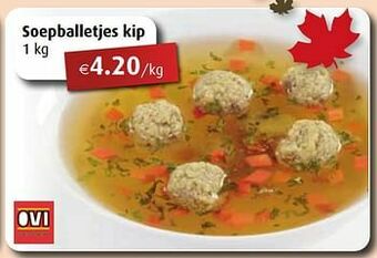 Soepballetjes kip