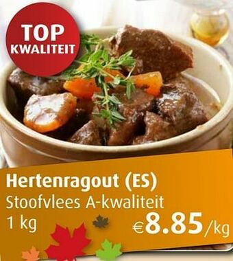 Aronde Hertenragout aanbieding
