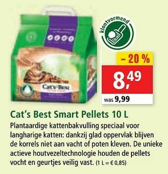 Cat’s best smart pellets