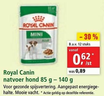 Maxi Zoo Royal canin natvoer hond aanbieding