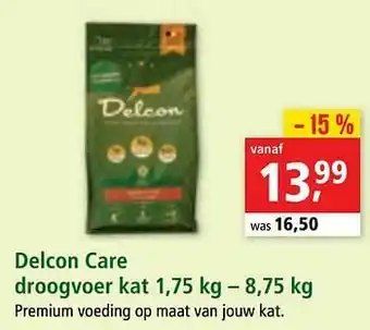 Maxi Zoo Delcon care droogvoer kat aanbieding
