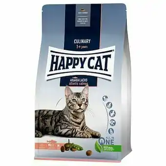 Zooplus Happy Cat Culinary Adult Atlantik-Lachs (Zalm) Kattenvoer - 10 kg aanbieding