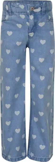 Bol.com SOMEONE COEUR-SG-33-C Meisjes Broek - BLUE DENIM - Maat 140 aanbieding