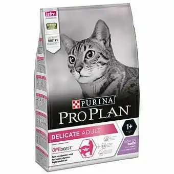 Zooplus 2x10kg Delicate Optirenal Kalkoen Pro Plan Kattenvoer aanbieding