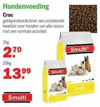 Hondenvoeding croc