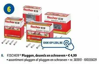 Pluggen, deuvels en schroeven
