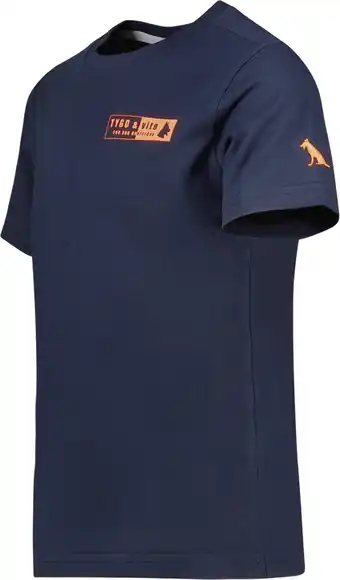 Bol.com TYGO & vito X312-6400 Jongens T-shirt - Navy - Maat 146-152 aanbieding