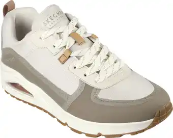 Bol.com Skechers Uno - Layover Heren Sneakers - Gebroken wit - Maat 45 aanbieding