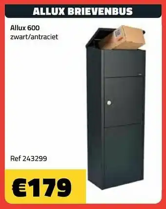 Bouwcenter Frans Vlaeminck Allux brievenbus allux 600 aanbieding