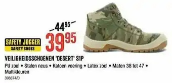 Veiligheidsschoenen desert s1p