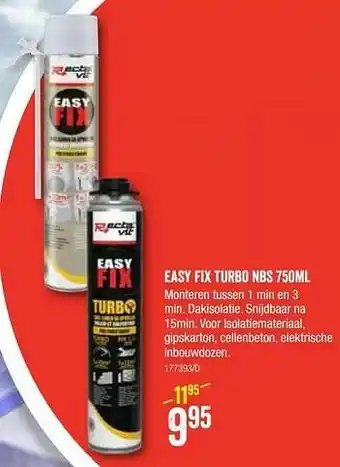 HandyHome Easy fix turbo nbs aanbieding