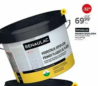 BricoPlanit Primer gipsplaten aanbieding