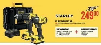 HandyHome Stanley kit 18v sfmck465d2t-wq aanbieding
