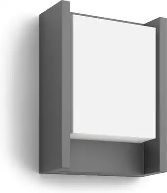 Bol.com Philips Arbour wandlamp - Ultra Efficient - antraciet - 3,8W aanbieding
