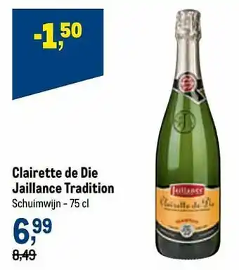 Makro Clairette de die jaillance tradition schuimwijn aanbieding