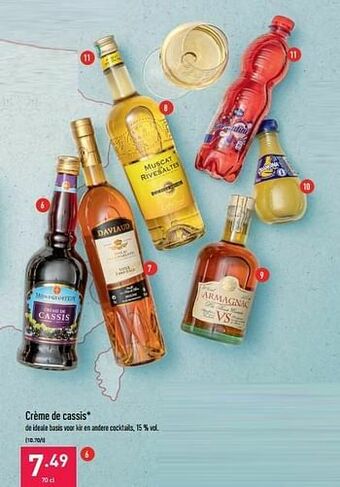 ALDI Crème de cassis aanbieding