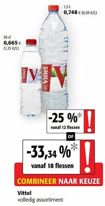 Vittel volledig assortiment
