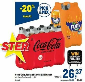 Makro Coca-cola zero aanbieding