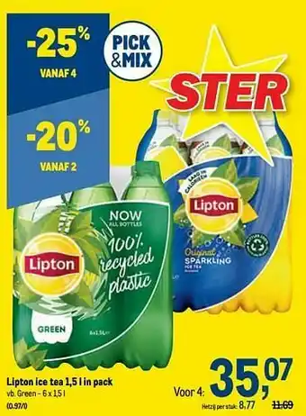 Lipton ice tea green