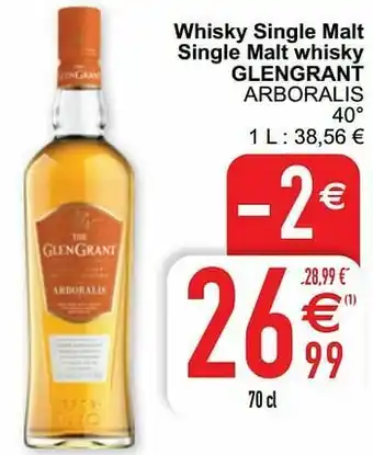 Cora Whisky single malt single malt whisky glengrant arboralis aanbieding