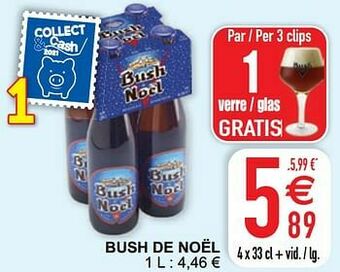 Cora Bush de noël aanbieding