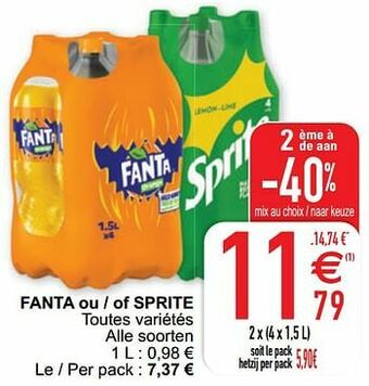 Fanta ou - of sprite