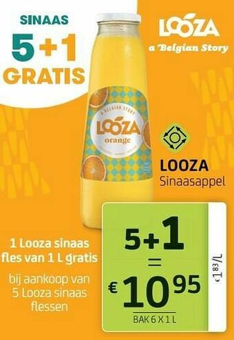 BelBev Looza sinaasappel aanbieding
