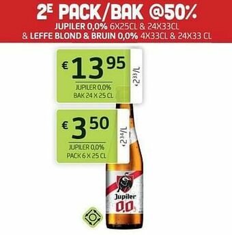 BelBev Jupiler 0,0% aanbieding
